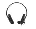 SŁUCHAWKI PRZEWODOWE NAUSZNE NATEC BEAR 2 Z MIKROFONEM I REGULACJĄ GŁOŚNOŚCI STEREO CZARNE