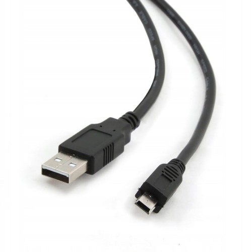 KABEL GEMBIRD USB MINI (M) - USB A(M) 2.0 1.8M CZARNY (CANON)