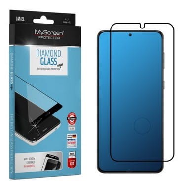 Szkło MyScreen LITE Glass Edge Full Glue Black iPhone X/Xs/11 Pro