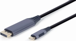 Kabel USB-C 3.0 Gembird męski do DisplayPort męski 1.8 szary