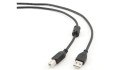 KABEL GEMBIRD USB 2.0 AM-BM +FERRYT 1,8M