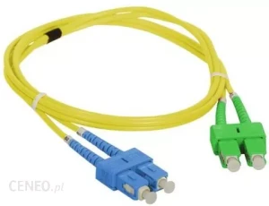 Kabel przyłączeniowy Alantec FO Patch cord SM SC/APC-SC/APC duplex SM 9/125 2.0m