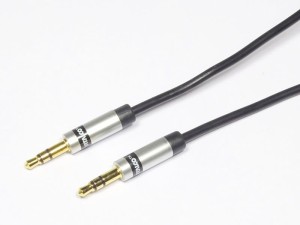 KABEL AUX JACK - JACK 3,5MM STEREO VITALCO SLIM 1M