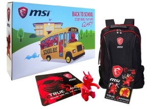 ZESTAW PROMOCYJNY MSI SUMMER PACK BUNDLE